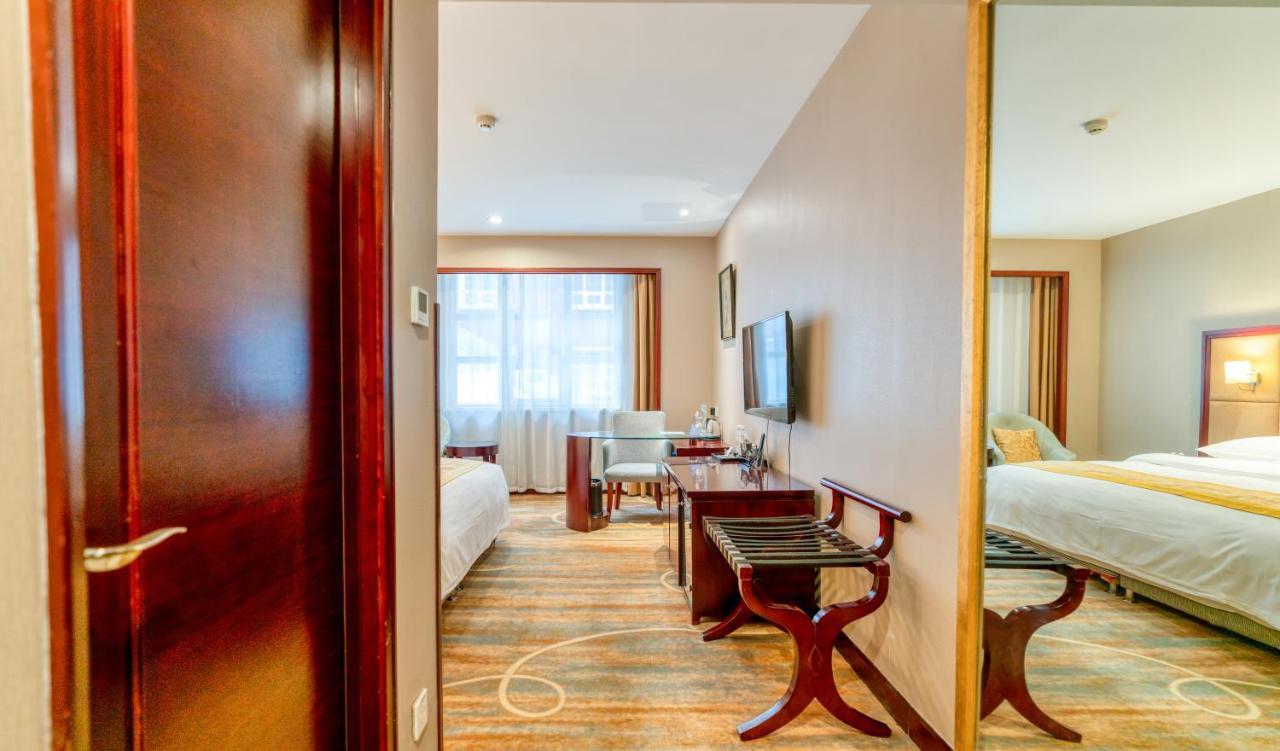 Yantai Meiya International Aparthotel Екстериор снимка